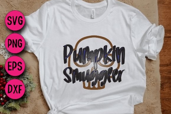 Discover the Pumpkin Smuggler 3D SVG Design