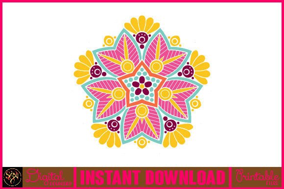 Mandala 3D Layered SVG Cut File-72 for Creative Projects