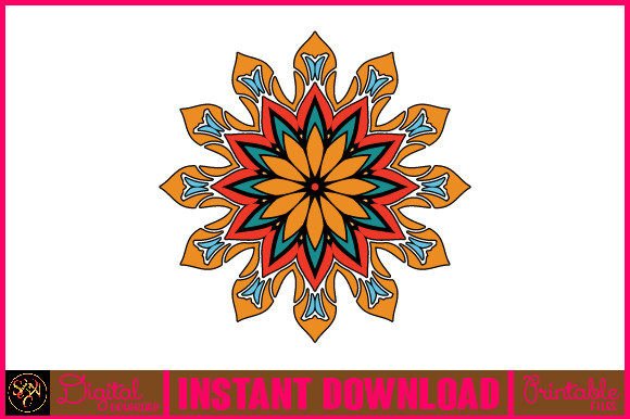 Mandala 3D Layered SVG Cut File-99: A Versatile Design Asset