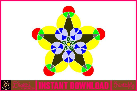 Mandala 3D Layered SVG Cut File for Vibrant Projects