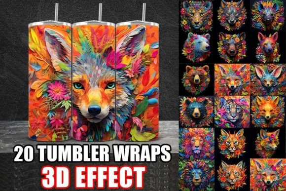 Stunning 3D Animal Art for Your Creative Projects
